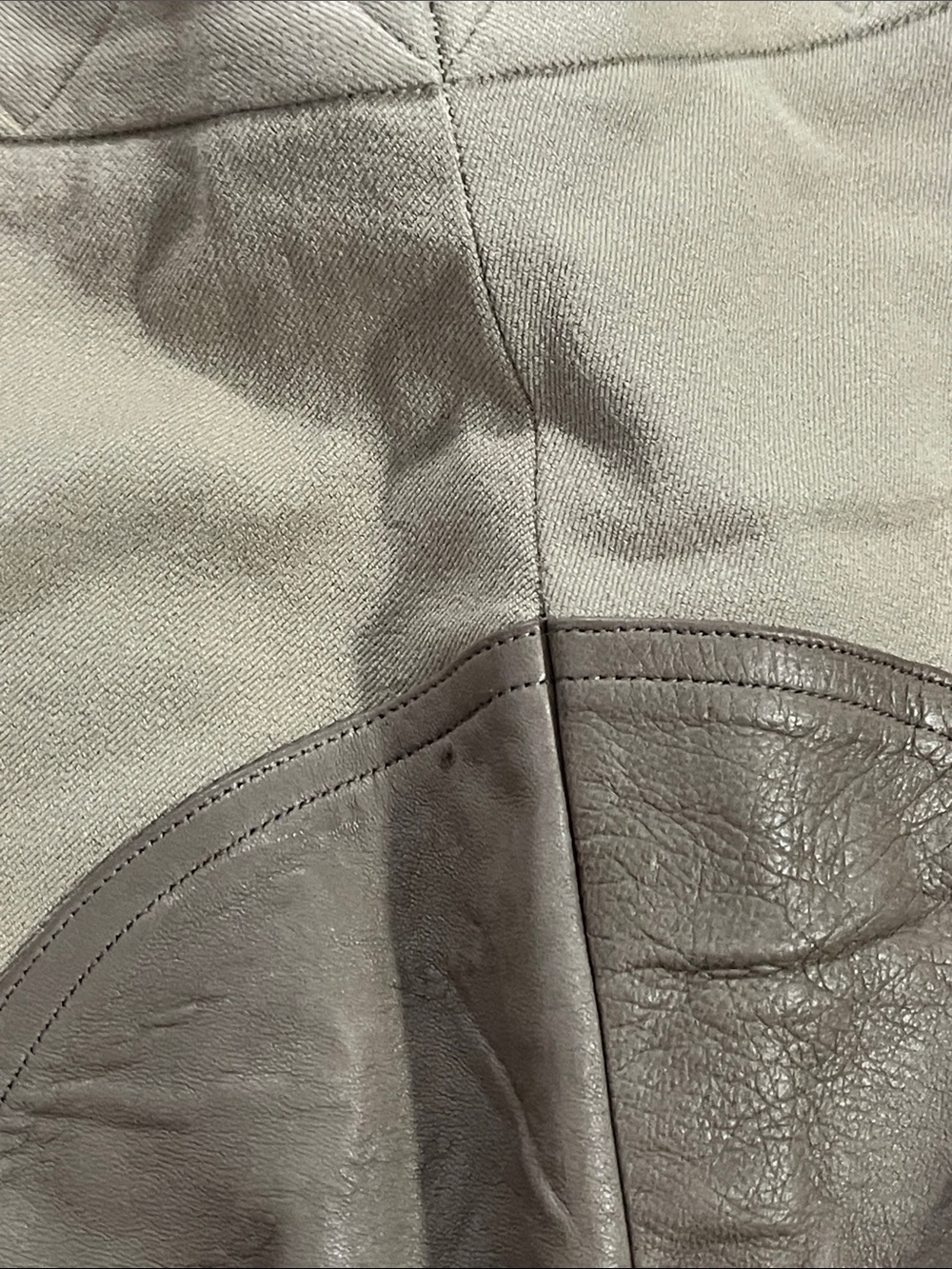 Rene Lezard Leather Patch Riding Pants Womens size 34 - Picture 7 of 10